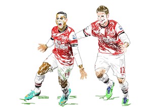 Goal against Newcastle United