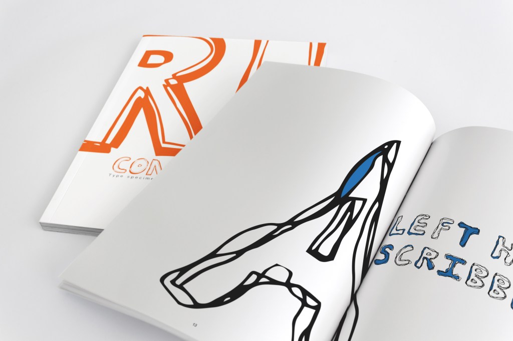 Comic sans hand drawn