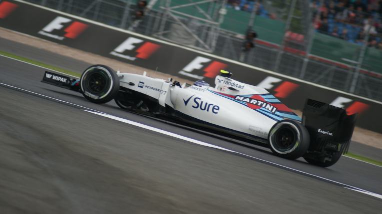 Bottas during F1 practice